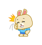 Happy Little Bunny（個別スタンプ：5）