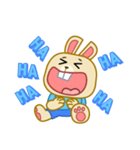 Happy Little Bunny（個別スタンプ：15）