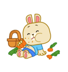 Happy Little Bunny（個別スタンプ：21）