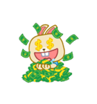 Happy Little Bunny（個別スタンプ：39）