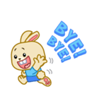 Happy Little Bunny（個別スタンプ：40）