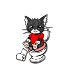 スーパーキャットさん（個別スタンプ：15）