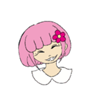 あなたの笑顔が咲いていますように（個別スタンプ：5）