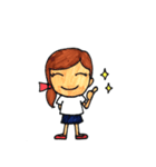 Hallo！girl！（個別スタンプ：4）