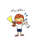 Hallo！girl！（個別スタンプ：13）