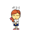 Hallo！girl！（個別スタンプ：24）