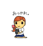 Hallo！girl！（個別スタンプ：30）