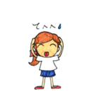 Hallo！girl！（個別スタンプ：38）