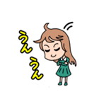 凛とした女子の部！（個別スタンプ：7）