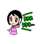 凛とした女子の部！（個別スタンプ：37）