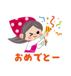 管理栄養士の卵☆こなみちゃん（個別スタンプ：21）