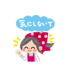 管理栄養士の卵☆こなみちゃん（個別スタンプ：36）