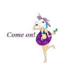 Sexy Unicorn ＆ Friends Part 3（個別スタンプ：8）