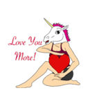 Sexy Unicorn ＆ Friends Part 3（個別スタンプ：24）