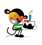 monkey  mi（個別スタンプ：6）