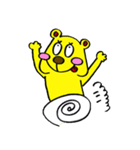 でべそなクマ君 2（個別スタンプ：38）