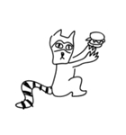ダーワンはハンバーガーが大好きー（個別スタンプ：1）