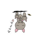 飛べないコウモリ（個別スタンプ：26）
