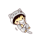 ご近所の猫田くん（個別スタンプ：18）