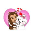 Cash ＆ Ruby (Sheltie＆Mixed)（個別スタンプ：3）