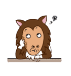 Cash ＆ Ruby (Sheltie＆Mixed)（個別スタンプ：32）