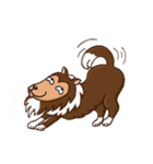 Cash ＆ Ruby (Sheltie＆Mixed)（個別スタンプ：35）