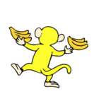 バナナ猿 8（個別スタンプ：38）