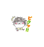 天パ少女（個別スタンプ：17）