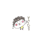 天パ少女（個別スタンプ：21）