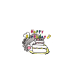 天パ少女（個別スタンプ：32）