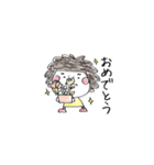 天パ少女（個別スタンプ：34）