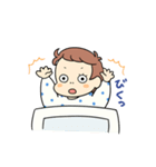 水玉赤ちゃんの日常（個別スタンプ：10）