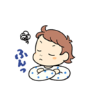水玉赤ちゃんの日常（個別スタンプ：11）