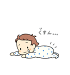 水玉赤ちゃんの日常（個別スタンプ：15）