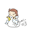 水玉赤ちゃんの日常（個別スタンプ：20）
