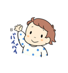 水玉赤ちゃんの日常（個別スタンプ：22）
