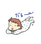 水玉赤ちゃんの日常（個別スタンプ：23）