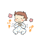 水玉赤ちゃんの日常（個別スタンプ：31）