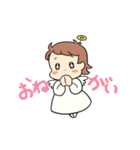 水玉赤ちゃんの日常（個別スタンプ：32）