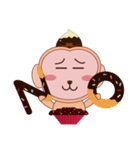 M-king with Q-baby（個別スタンプ：16）
