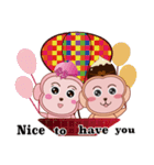 M-king with Q-baby（個別スタンプ：29）