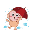 M-king with Q-baby（個別スタンプ：35）