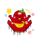 とうがらっしーのみんな仲良しシリーズ（個別スタンプ：19）
