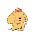 ほんわかトイプードルちゃん（個別スタンプ：15）