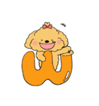 ほんわかトイプードルちゃん（個別スタンプ：18）