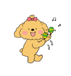 ほんわかトイプードルちゃん（個別スタンプ：22）