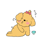 ほんわかトイプードルちゃん（個別スタンプ：32）