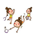 Sunny ＆ The Gang (Badminton Collection！)（個別スタンプ：8）