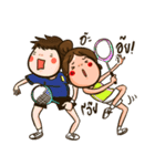 Sunny ＆ The Gang (Badminton Collection！)（個別スタンプ：25）