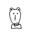 けつあごベア（個別スタンプ：3）